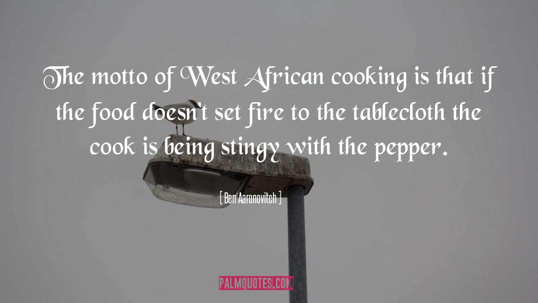West African quotes by Ben Aaronovitch
