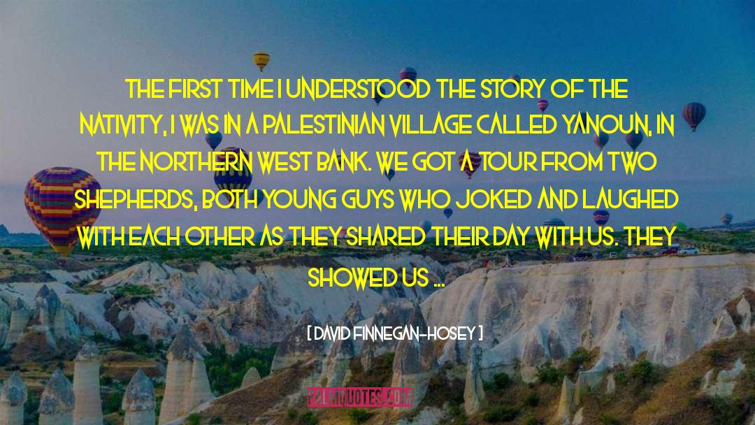 West Bank quotes by David Finnegan-Hosey