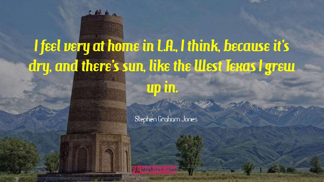 West Texas quotes by Stephen Graham Jones