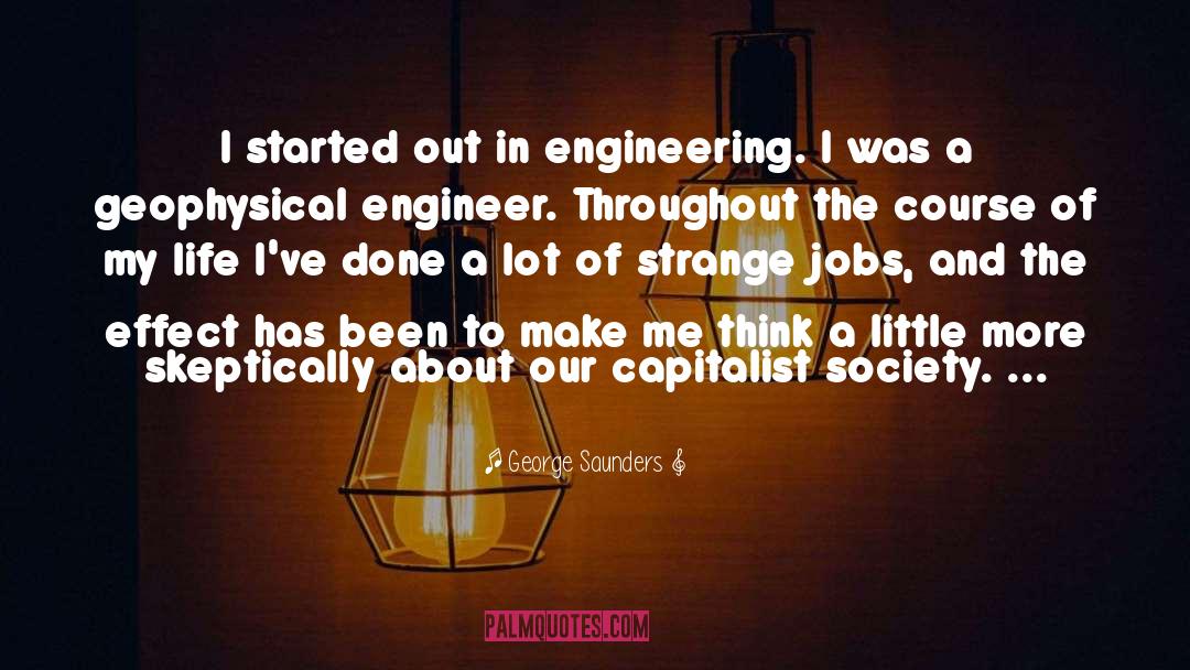 Westenberg Engineering quotes by George Saunders