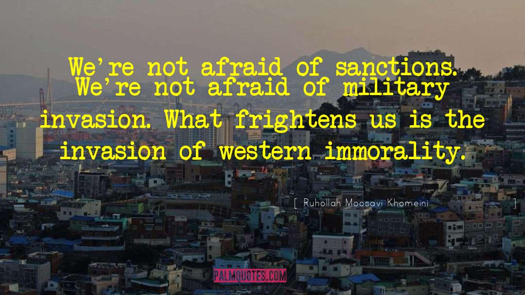 Western Canada quotes by Ruhollah Moosavi Khomeini