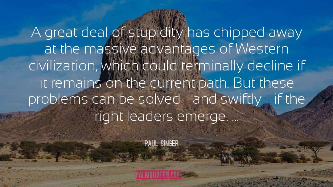 Western Civilization quotes by Paul Singer