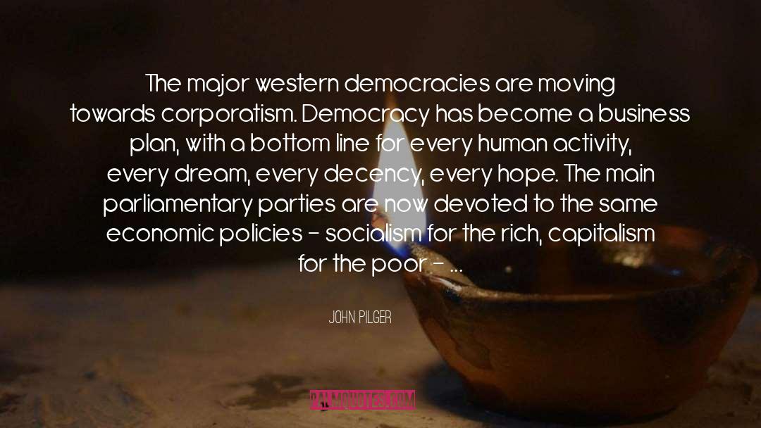 Western Democracies quotes by John Pilger