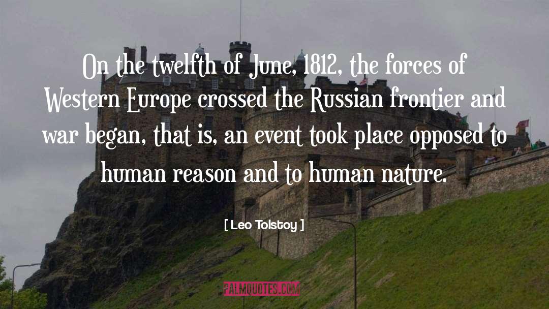 Western Europe quotes by Leo Tolstoy