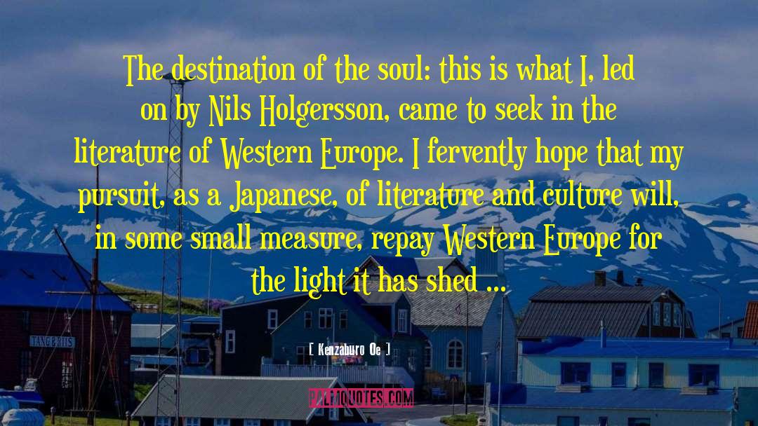 Western Europe quotes by Kenzaburo Oe