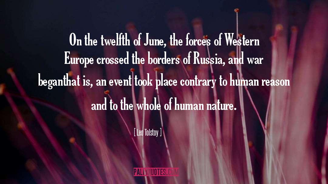 Western Europe quotes by Leo Tolstoy