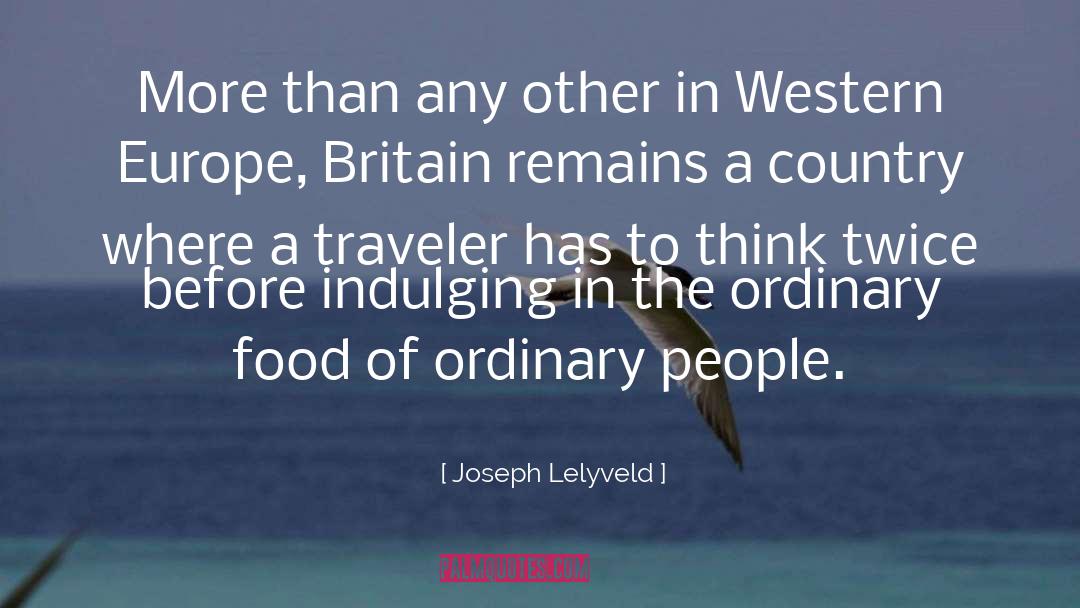 Western Europe quotes by Joseph Lelyveld