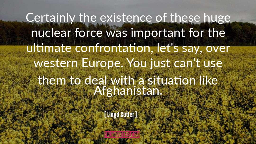 Western Europe quotes by Lloyd Cutler