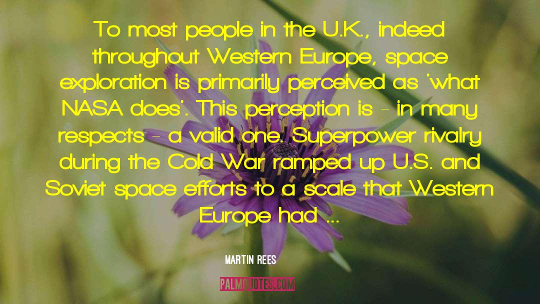 Western Europe quotes by Martin Rees