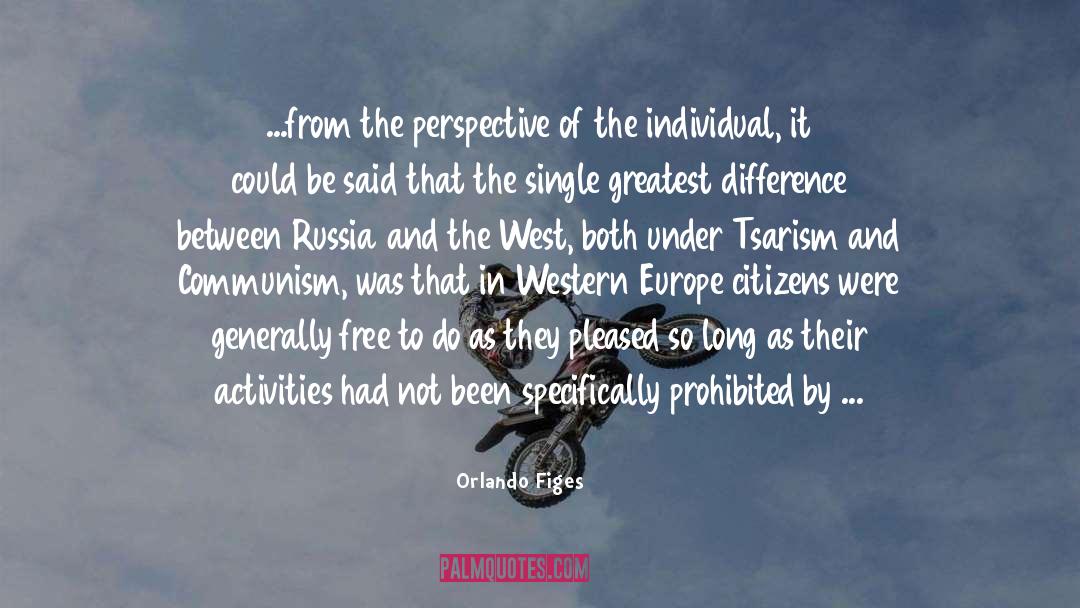 Western Europe quotes by Orlando Figes