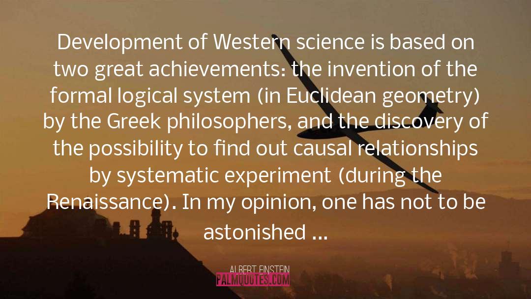 Western Ideals quotes by Albert Einstein