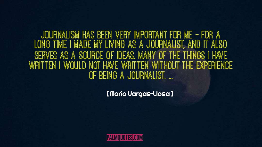Western Journalism quotes by Mario Vargas-Llosa