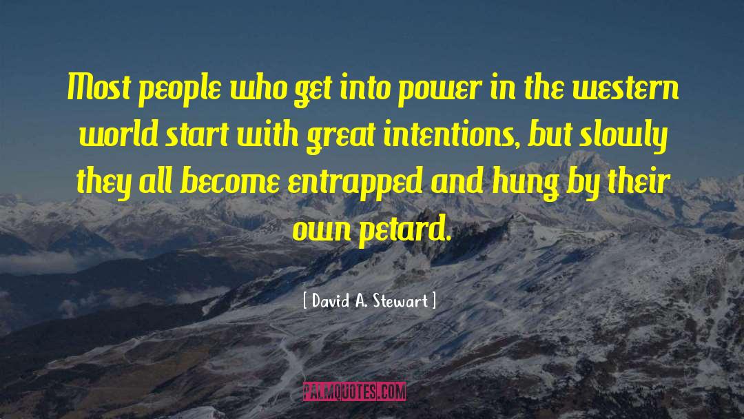 Western Power quotes by David A. Stewart