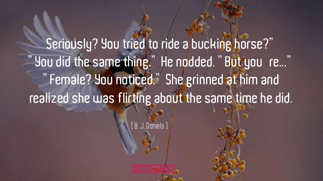 Western Romance quotes by B. J. Daniels