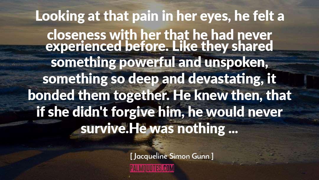 Western Romantic Thriller quotes by Jacqueline Simon Gunn