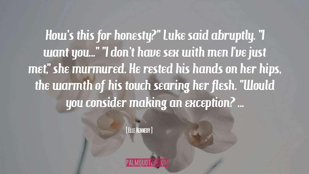 Western Romantic Thriller quotes by Elle Kennedy