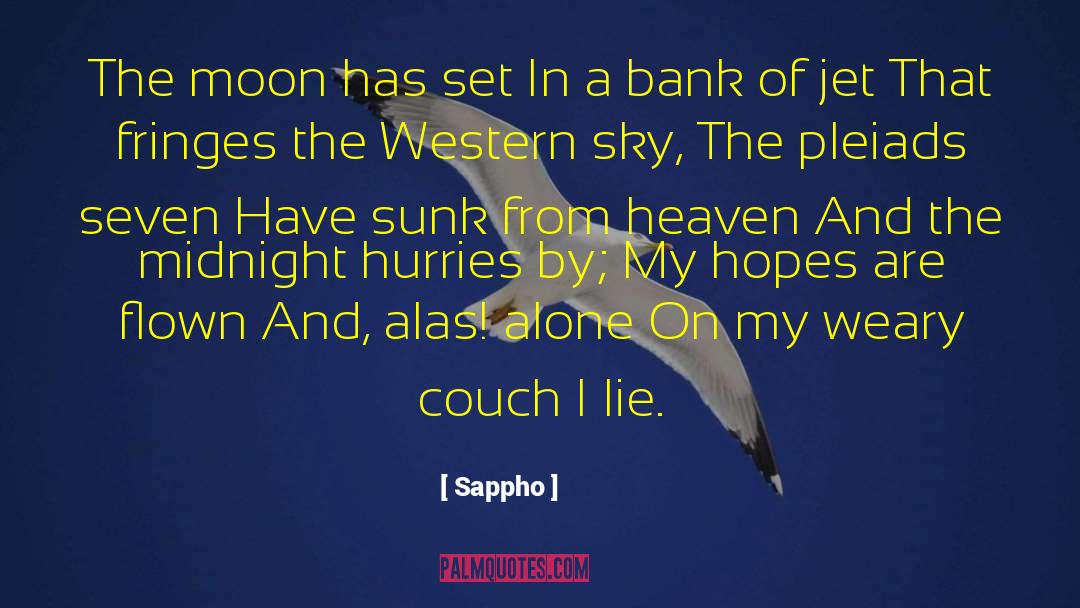 Western Sky quotes by Sappho