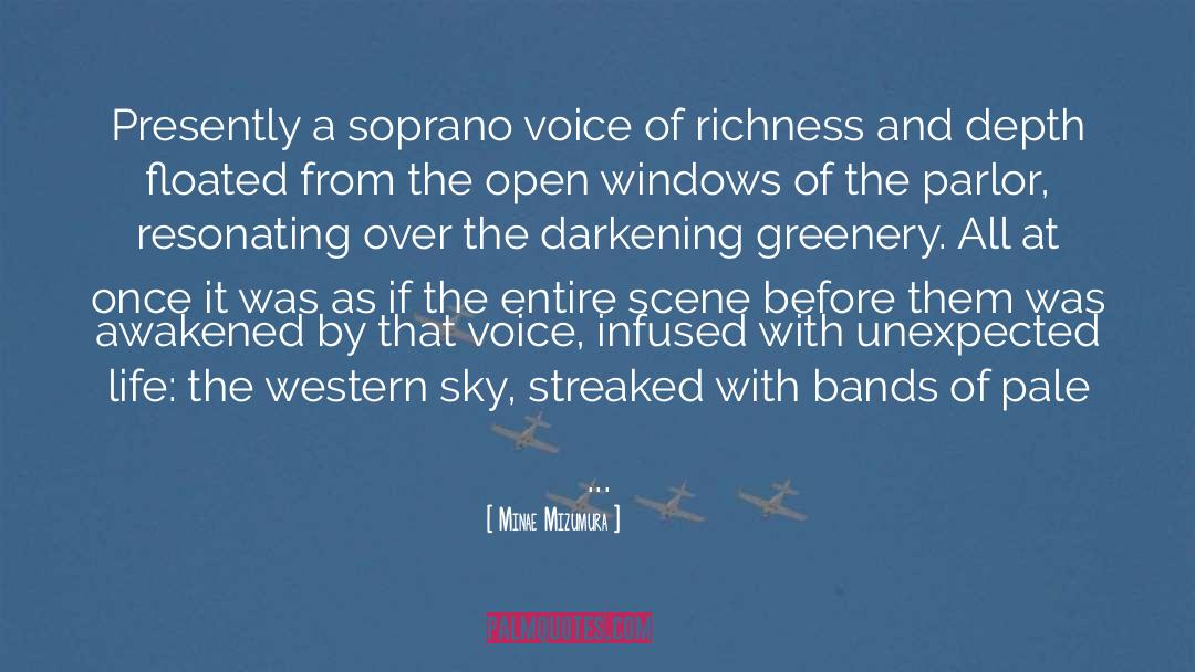 Western Sky quotes by Minae Mizumura