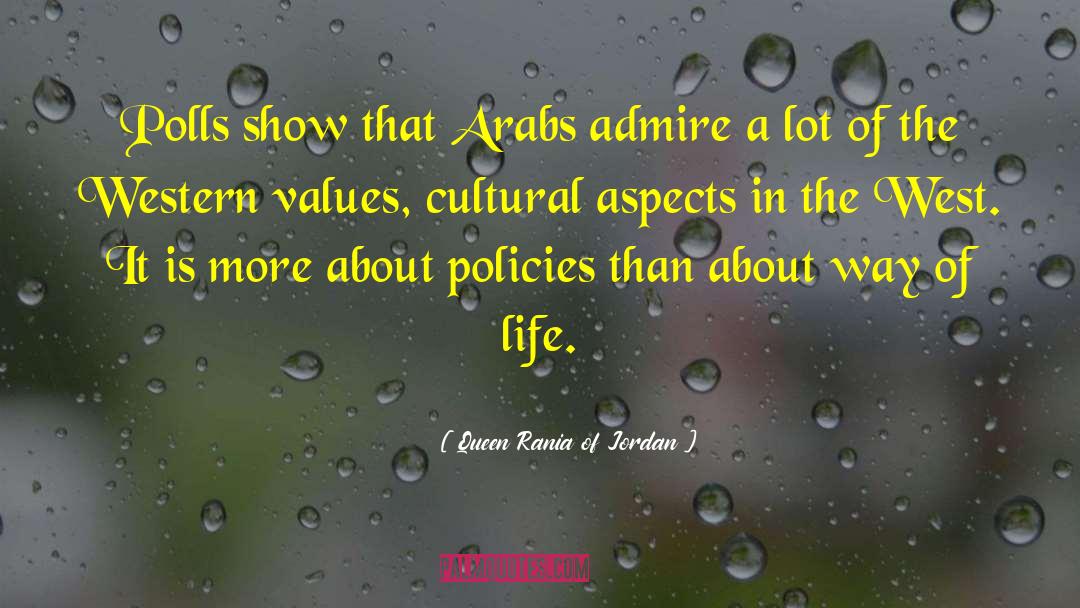 Western Values quotes by Queen Rania Of Jordan