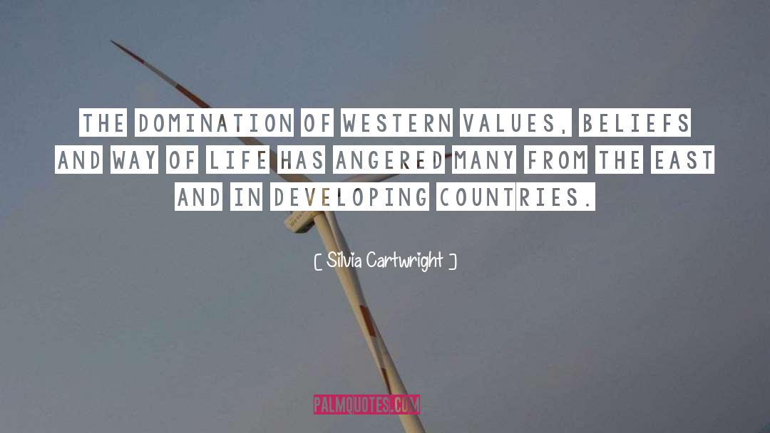 Western Values quotes by Silvia Cartwright