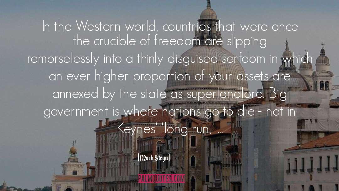 Western World quotes by Mark Steyn