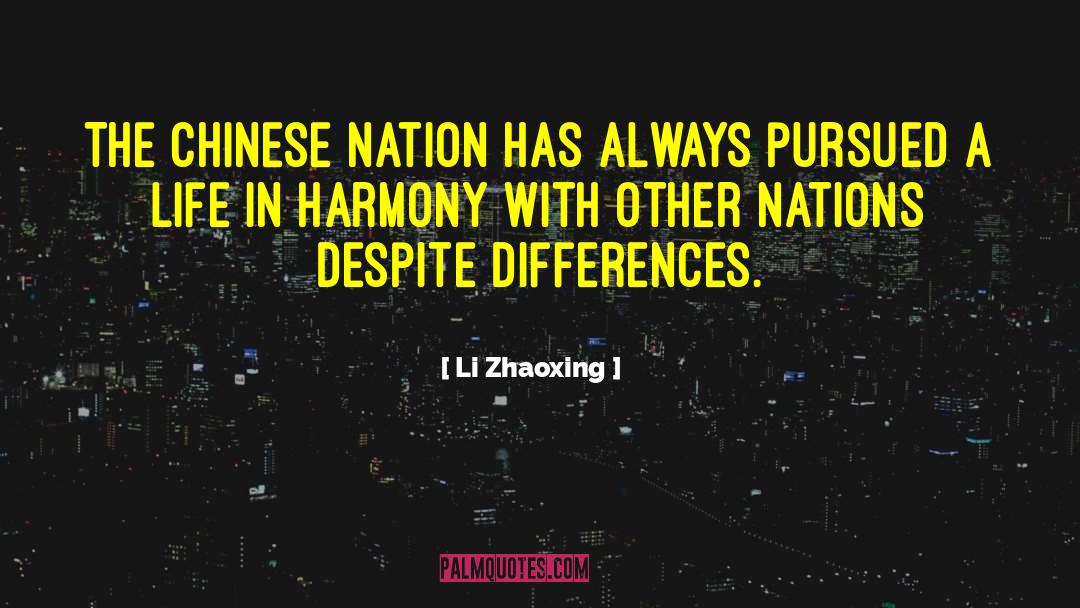 Westernised Chinese quotes by Li Zhaoxing