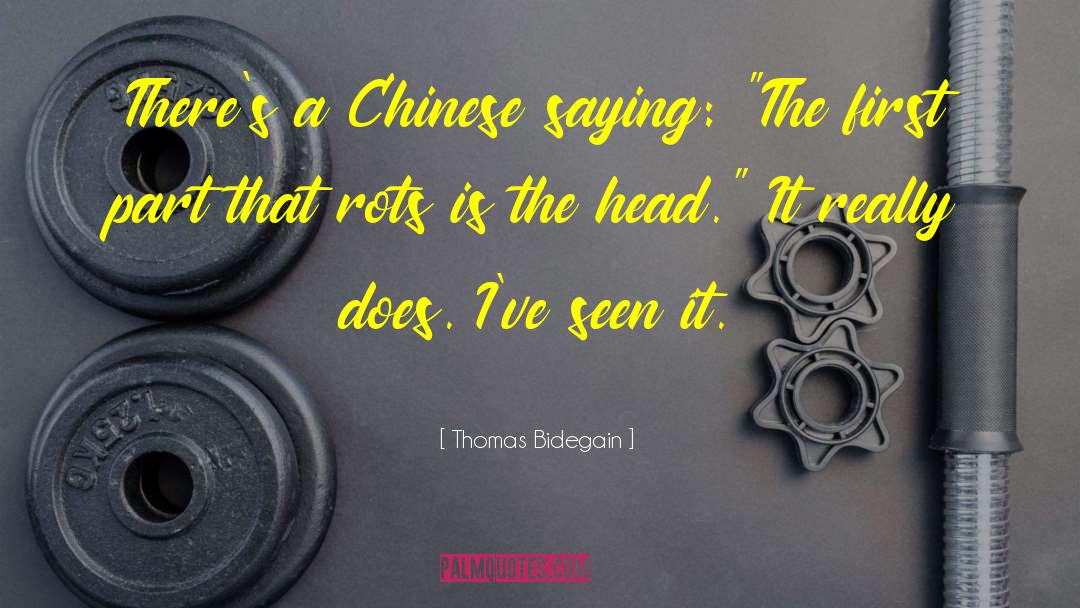 Westernised Chinese quotes by Thomas Bidegain