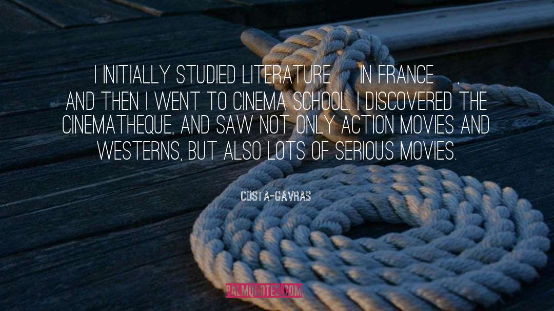 Westerns quotes by Costa-Gavras