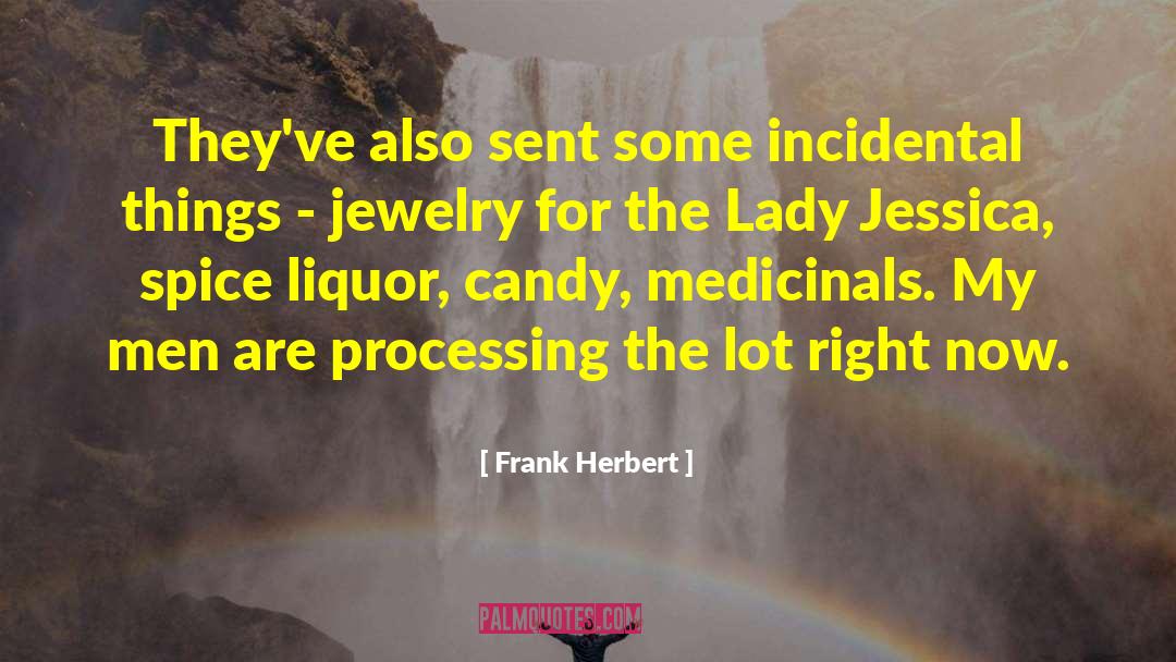 Westleys Jewelry quotes by Frank Herbert