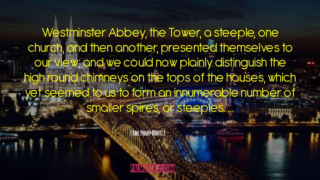 Westminster quotes by Karl Philipp Moritz