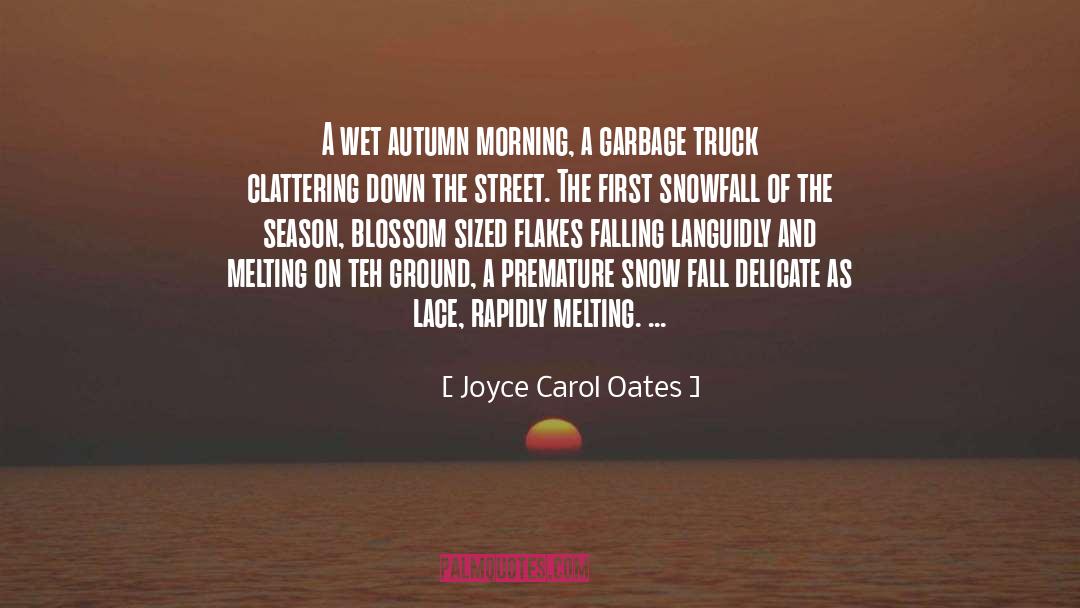 Wet Baguette quotes by Joyce Carol Oates