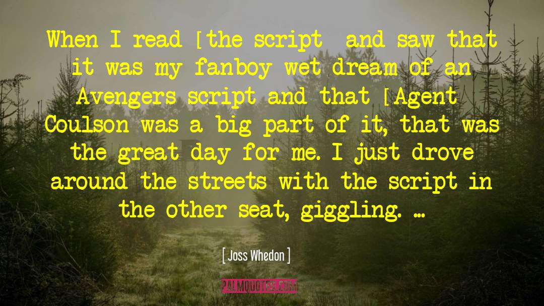 Wet Dream quotes by Joss Whedon