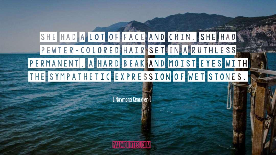 Wet quotes by Raymond Chandler