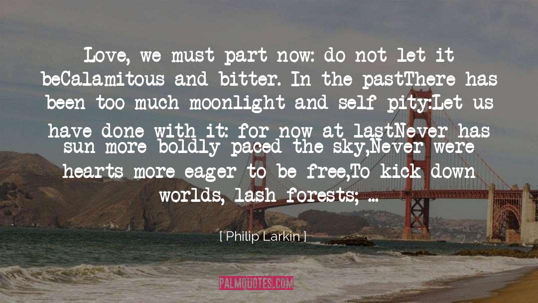 Wet quotes by Philip Larkin