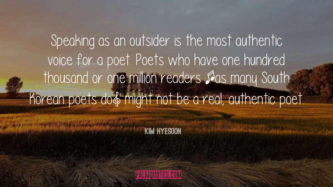 What A Poet Is quotes by Kim Hyesoon