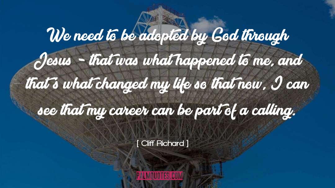 What Changed quotes by Cliff Richard