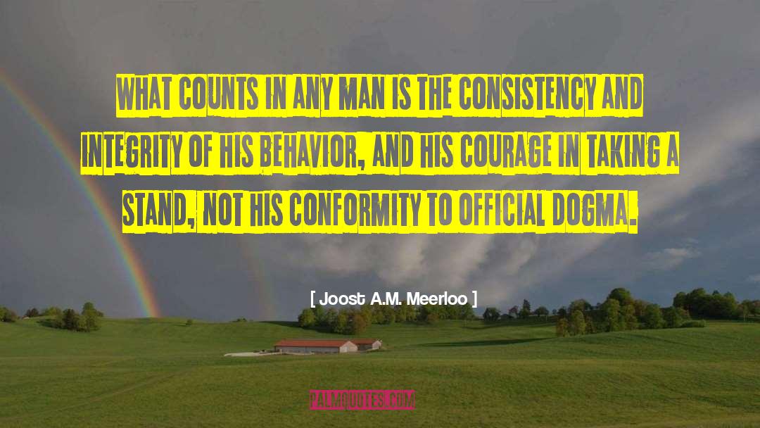 What Counts quotes by Joost A.M. Meerloo