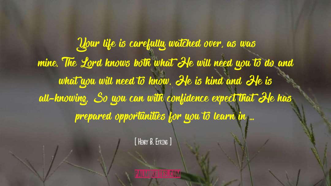 What Did I Learn Today quotes by Henry B. Eyring