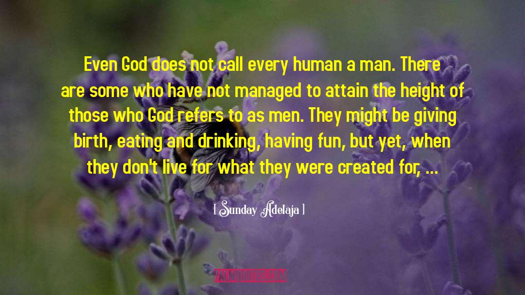 What God Might Say quotes by Sunday Adelaja