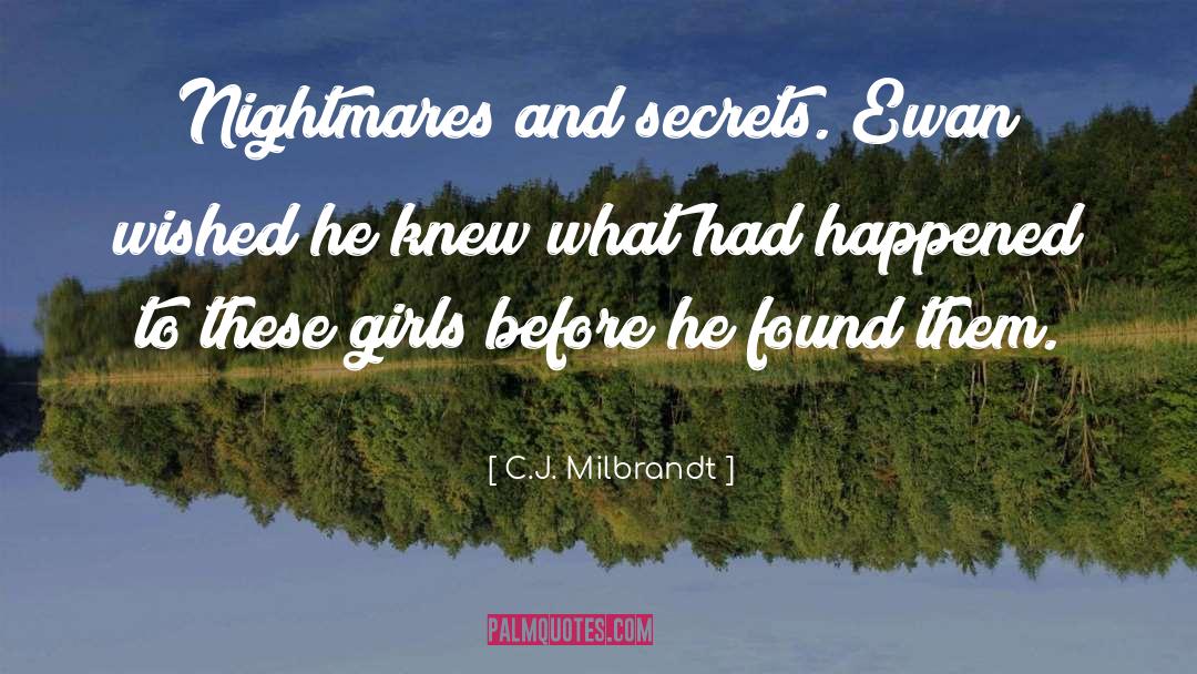 What Had Happened quotes by C.J. Milbrandt
