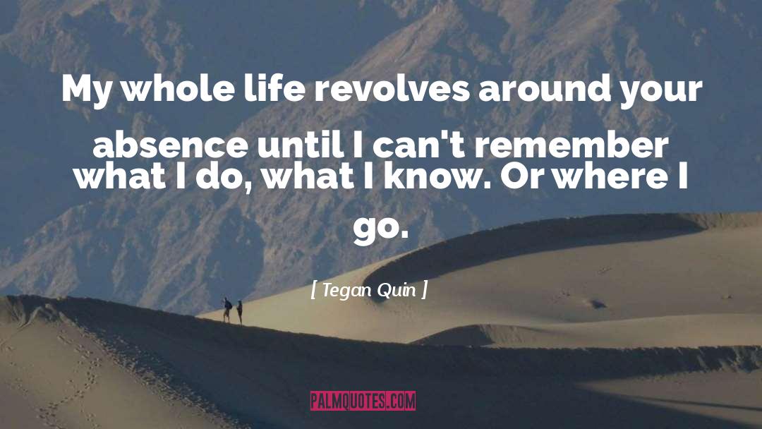 What I Know quotes by Tegan Quin