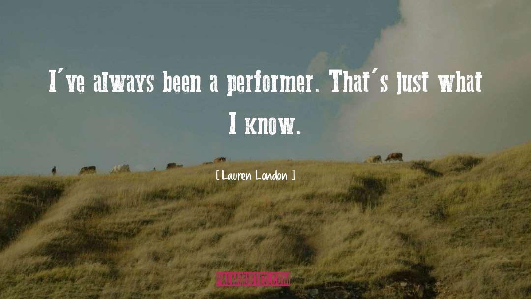 What I Know quotes by Lauren London