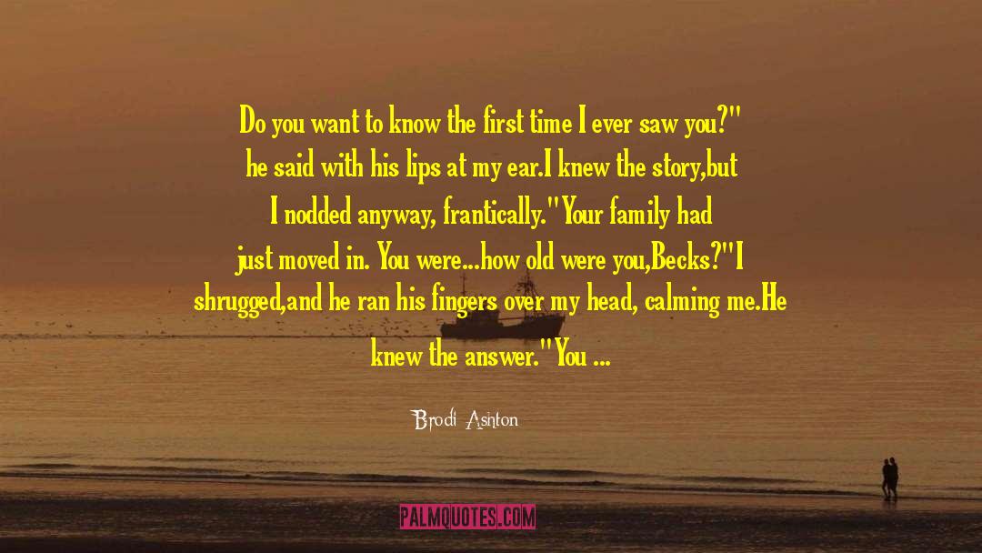 What I Saw And How I Lied quotes by Brodi Ashton