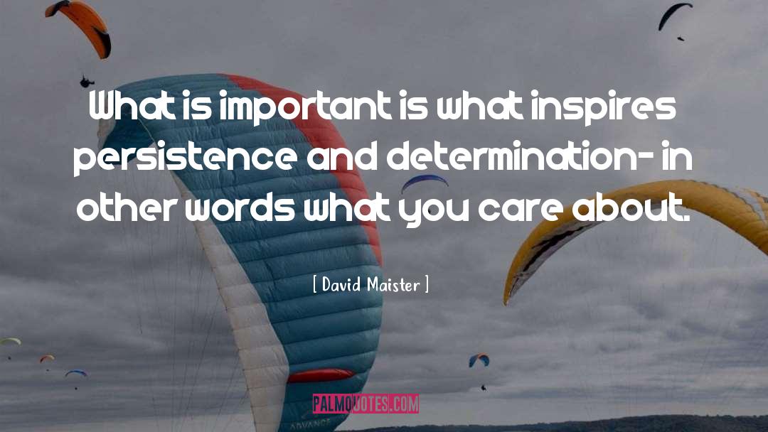 What Inspires Poets quotes by David Maister