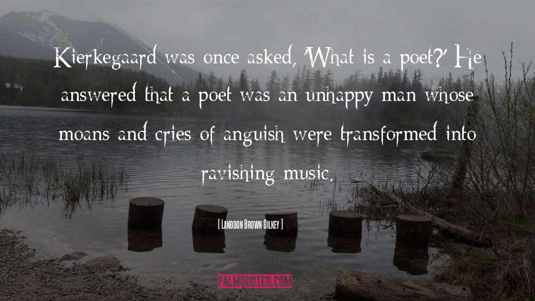 What Is A Poet quotes by Langdon Brown Gilkey