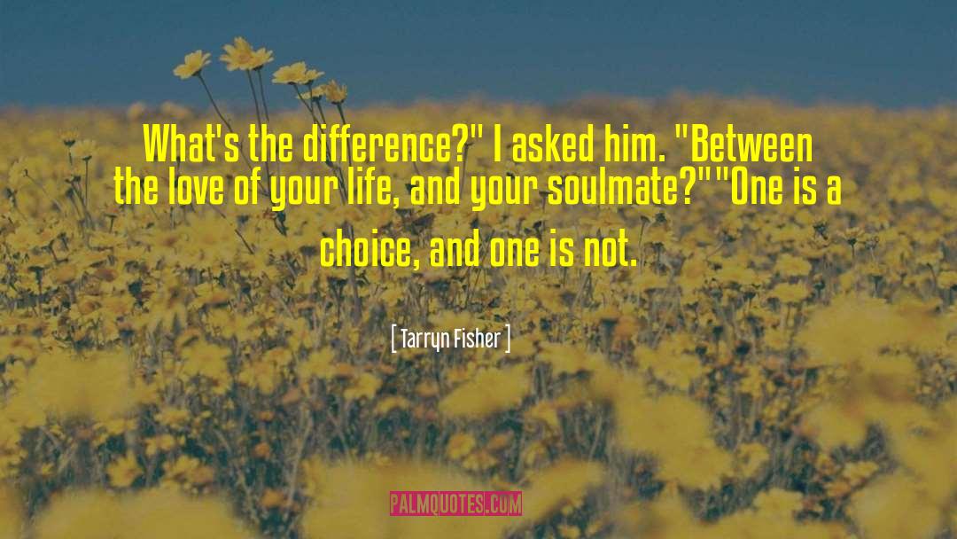 What Is A Soulmate quotes by Tarryn Fisher