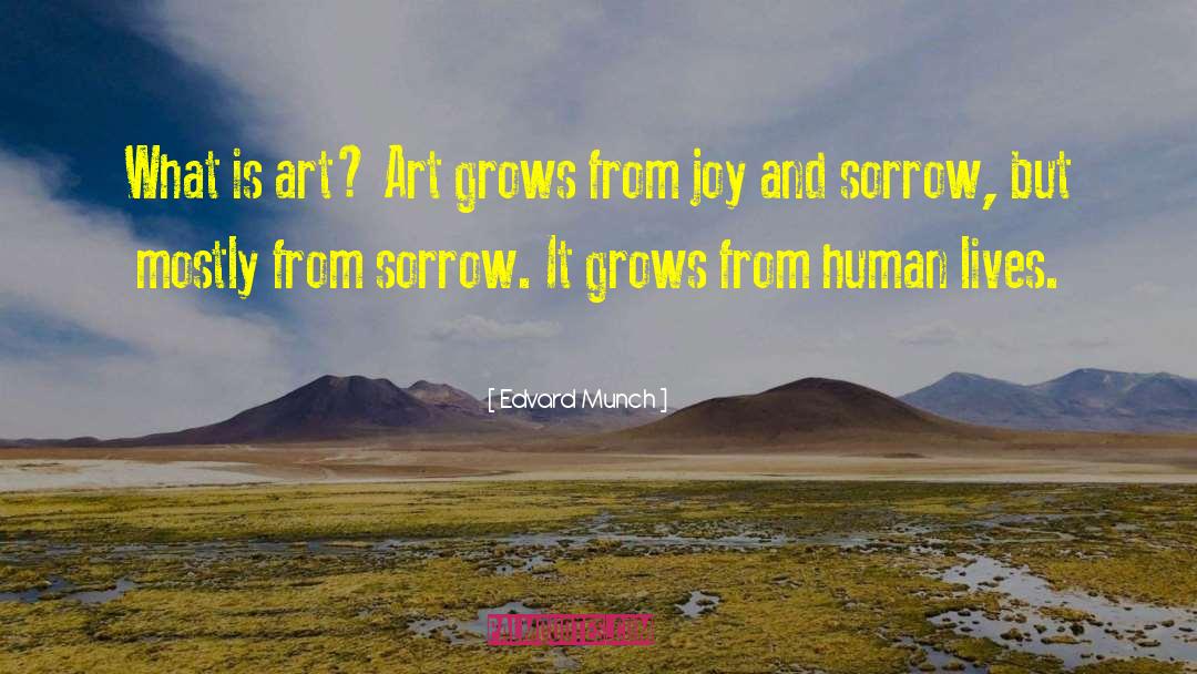 What Is Art quotes by Edvard Munch