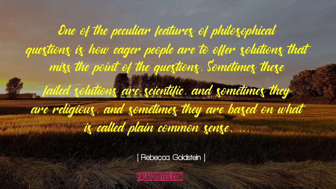 What Is Art quotes by Rebecca Goldstein