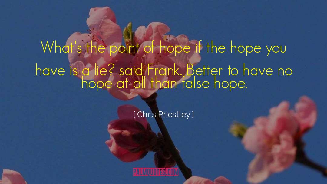 What Is Better quotes by Chris Priestley