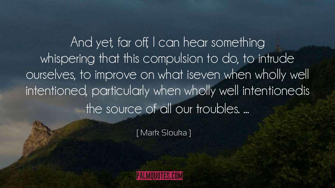 What Is Consciousness quotes by Mark Slouka
